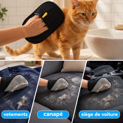 Gants anti-poils